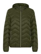 Frpadma Ja 1 Fodrad Jacka Khaki Green Fransa