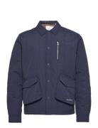 Niles Ripstop Jacket Kviltad Jacka Navy Les Deux