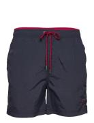 Waldo Packable Swim Shorts Badshorts Navy Sebago