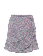 Onlnova Lux Merle Short Skirt Aop Ptm Kort Kjol Multi/patterned ONLY