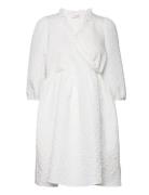 Mica Dress Kort Klänning White A-View