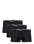 Men's Knit 3Pack Trunk Boxerkalsonger Black Emporio Armani