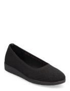 Womens Cleo Flex Wedge - Flipside Ballerinaskor Ballerinas Black Skech...