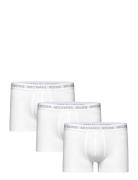 St Basic Trunk 3 Pack Boxerkalsonger White Michael Kors