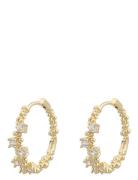 Helsinki Ring Ear Accessories Jewellery Earrings Hoops Gold SNÖ Of Swe...
