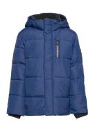 Essential Puffer Jacket Fodrad Jacka Blue Calvin Klein