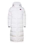 Tjw Alaska Long Puffer Fodrad Rock White Tommy Jeans