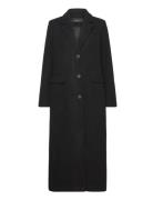 Vmvincemilan Long Coat Boos Cp Outerwear Coats Winter Coats Black Vero...