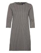 Onlbrilliant 3/4 Check Dress Noos Jrs Kort Klänning Black ONLY