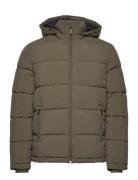 Slhcooper Puffer Jkt Noos Fodrad Jacka Khaki Green Selected Homme