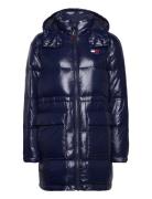 Tjw Midi Alaska Puffer Fodrad Rock Navy Tommy Jeans