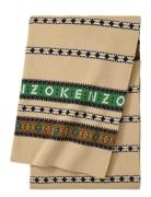 Kenzo Home Kfairisl Throw Beige