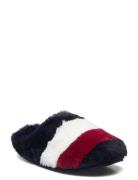 Flag Fur Home Slipper Slippers Tofflor Blue Tommy Hilfiger