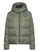 Mw Down Archetype Short Puffer Fodrad Jacka Green Calvin Klein Jeans