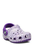 Classic Glitter Clog T Shoes Clogs Purple Crocs
