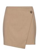 Bs Emmie Skirt Kort Kjol Brown Bruun & Stengade