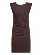 Kaffe India Round-Neck Dress Brun