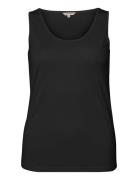 Silk Jersey - Tank Top Top Black Lady Avenue