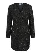 Vila Vicava Sequin Dress / 1 Svart