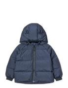 Polle Down Puffer Jacket Fodrad Jacka Navy Liewood