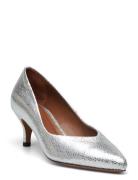 Trini 55 Shoes Heels Pumps Classic Silver Anonymous Copenhagen