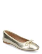 Blossoms Ballerina Ballerinaskor Ballerinas Gold Steve Madden