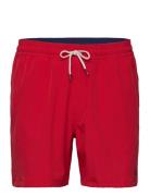 Polo Ralph Lauren 5.75-Inch Traveler Classic Swim Trunk Röd