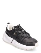 Th Premium Runner Lthr Låga Sneakers Black Tommy Hilfiger