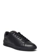 Heritage Court Ii Leather Sneaker Låga Sneakers Black Polo Ralph Laure...