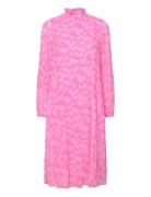 Binacras Dress Knälång Klänning Pink Cras