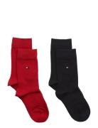 Th Children Sock Th Basic 2P Sockor Strumpor Red Tommy Hilfiger