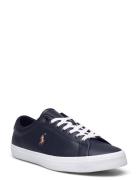 Longwood Leather Sneaker Låga Sneakers Blue Polo Ralph Lauren