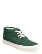 Canvas-Keaton Chkka-Sk-Ltl Låga Sneakers Green Polo Ralph Lauren