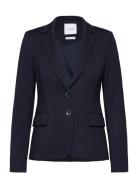 Cwelinor Blazer Blazers Single Breasted Blazers Navy Claire Woman