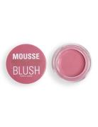 Revolution Mousse Blusher Blossom Rose Pink Rouge Smink Pink Makeup Re...