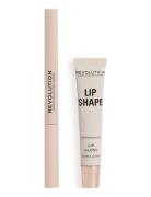 Makeup Revolution Revolution Lip Shape Kit Brown Nude Brun