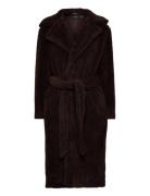Belted Fleece Wrap Coat Outerwear Coats Winter Coats Brown Lauren Ralp...