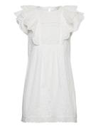 Mimi Dress Kort Klänning White Fabienne Chapot