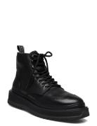 Slack Brogue U Snörade Stövlar Black Sneaky Steve