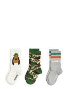 Bloodhound 3-Pack Socks Sockor Strumpor Multi/patterned Mini Rodini