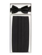 Ceremony Cummerbund Fluga Black Amanda Christensen