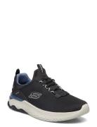 Mens Bismark Låga Sneakers Black Skechers