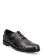 Craftdean Cap Shoes Business Laced Shoes Black Clarks