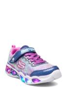 Girls Sweetheart Lights - Lets Shine Låga Sneakers Purple Skechers