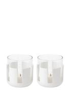 Luna Fyrfadsstage Soft White Home Decoration Candlesticks & Tealight H...