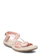 Womens Sandal - Reggae Slim Platta Sandaler Pink Skechers