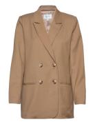 Paulagz Blazer Noos Blazers Double Breasted Blazers Beige Gestuz