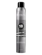 Redken Styling Quick Dry Hairspray 400Ml Hårsprej Mouse Nude Redken