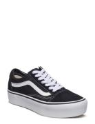 Ua Old Skool Platform Låga Sneakers Black VANS