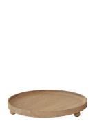 Inka Wood Tray Round - Large Home Tableware Dining & Table Accessories...